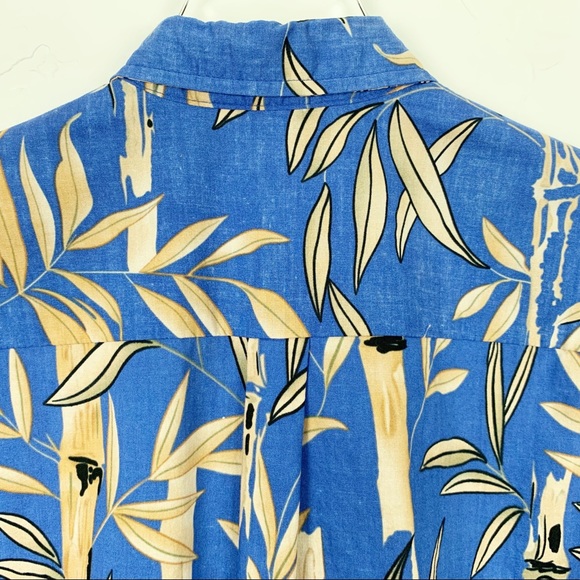 ALOHA DAYS Cotton Hawaiian Aloha Tropical Shirt M - Picture 5 of 6